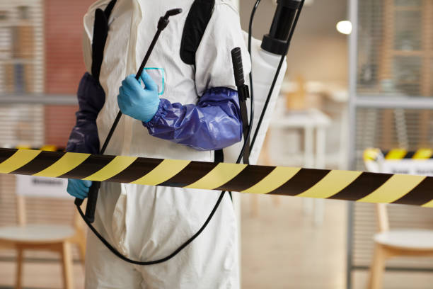 Professional Blood Cleanup technician working in Victoria, VA